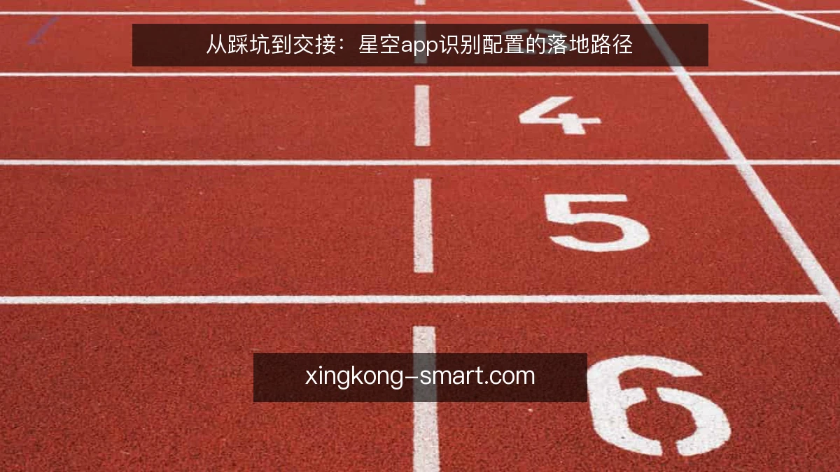 从踩坑到交接：星空app识别配置的落地路径